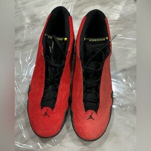 Jordan retro XIV Ferrari red size 14